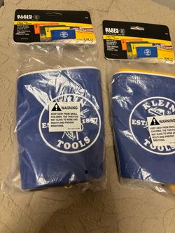 Klein Tools Canvas Zipper Bags 4-Pack (x2)