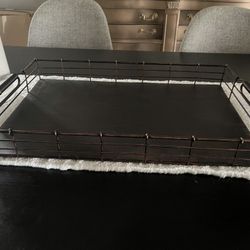 Metal Tray For Christmas Or Decor 