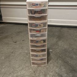 Plastic Cubby/shelve Drawer