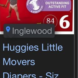 Huggies Diapers 6