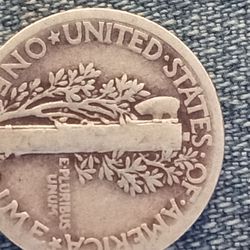 1945 Mercury dime