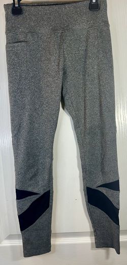 Justice Girls Heather Gray Active Leggings w/ Pockets Size M