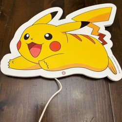 Pokémon Pikachu  Wall Light