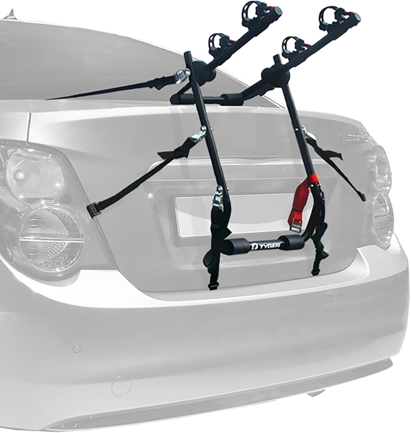 Tyger 2-Bike Trunk Mount Bicycle Carrier Rack
