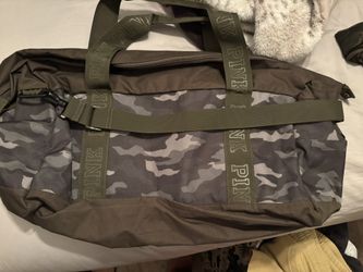 Pink Victoria Secret Duffle Bag