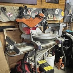 Compound Saw Drill Press Grinder Shop Vac