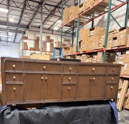 83” Bathroom vanity in dark wood color