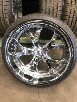22” Asanti bolt pattern is 5/120