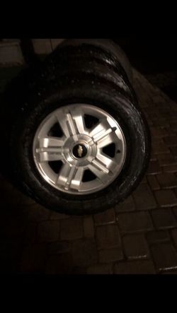 Chevy Silverado rims