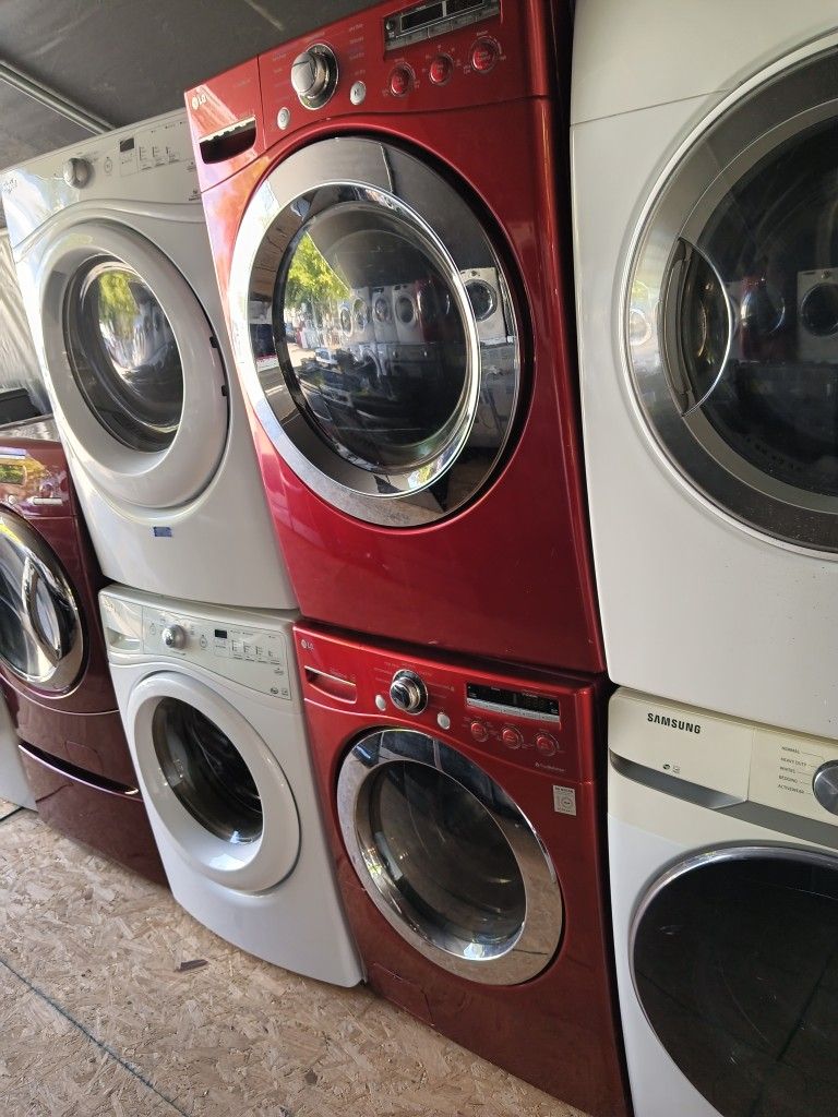 L/G Front Load Washer And Dryer Set Both Works Good π