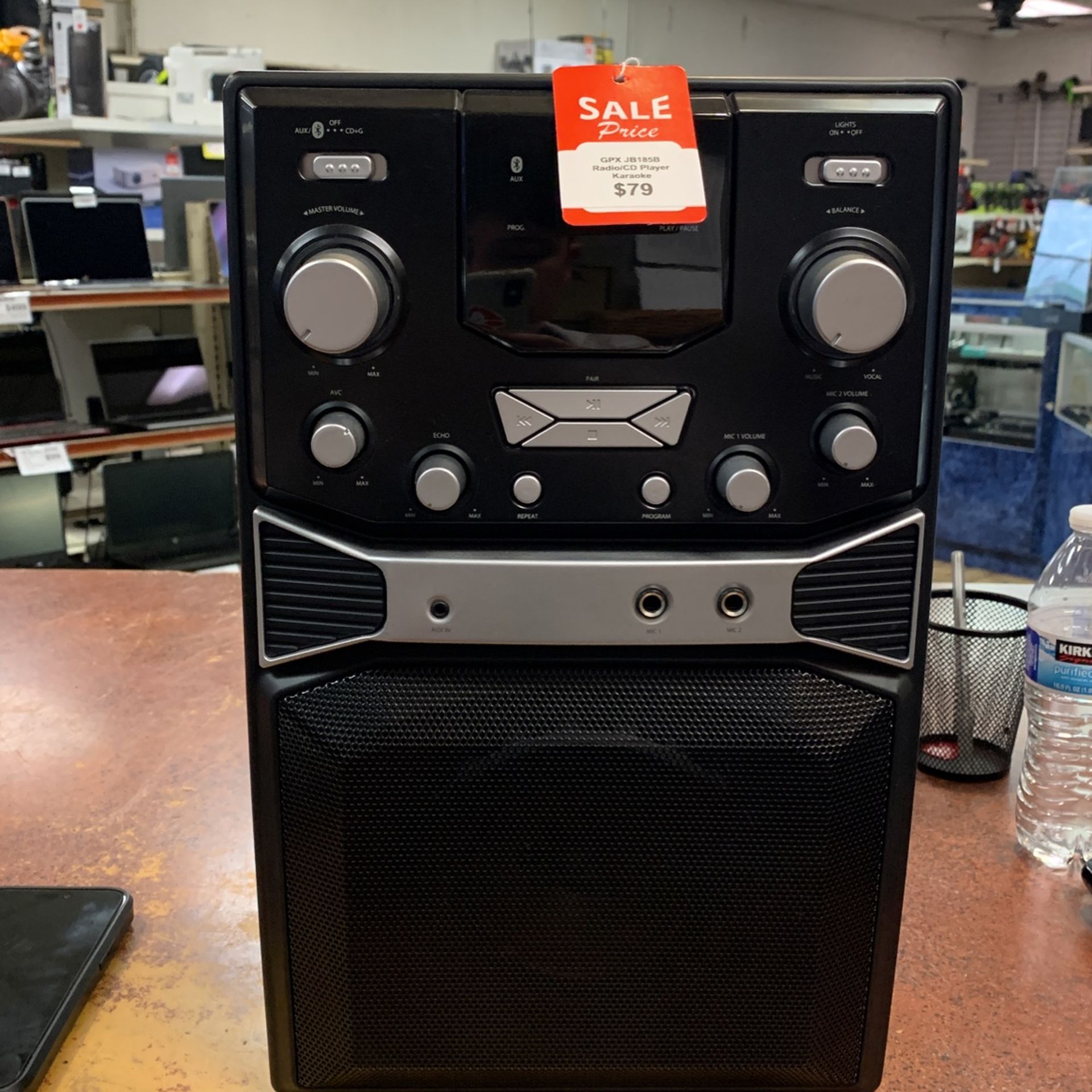 Gpx Radio/karaoke/cd Player W/mic,All Products : American Fashion Style Bags On Sale
