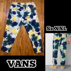 VANS ICE THE DYE RELAXED SWEATPANTS Men’s Sz XXL New!