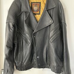 IOU Genuine Leather Jacket Size S