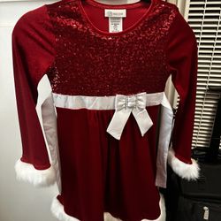 Girls Santa Dress