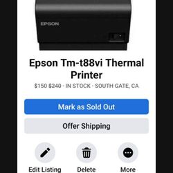 Epson Terminal Printer 
