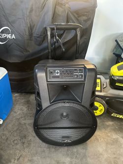 BeFree Sound 15 inch Portable Bluetooth Speaker
