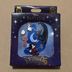 Disney Fantasia Mini Jumbo 85th Anniversary Limited Edition 2000 Disney Pin