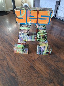 Letter A custom street art decor