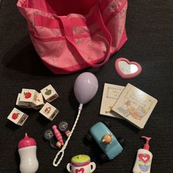 American Girl Itty Bitty Doll Diaper Bag