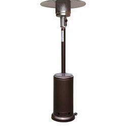 Patio Heater With A Propane Tank Still Has Propane In It