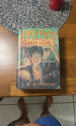 First Edition- Harry Potter And The goblet Of Fire Hardcover