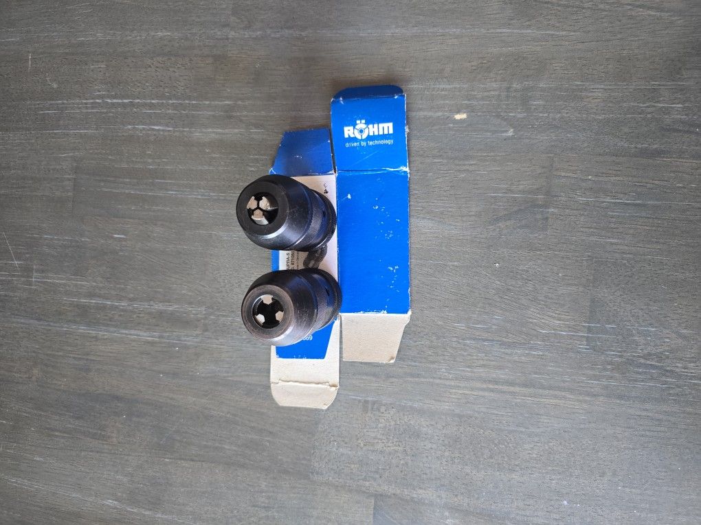 Röhm Supra Keyless Drill Chuck 1/2 Inches, 1 Piece, 871050