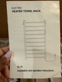 Electric Heated Towel Rack EL15