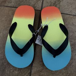 Children’s Place Kids Multicolor Flip Flop Sz 1-2 Brand New