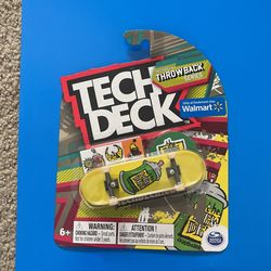 Tech Deck Throwback Series Yellow Board