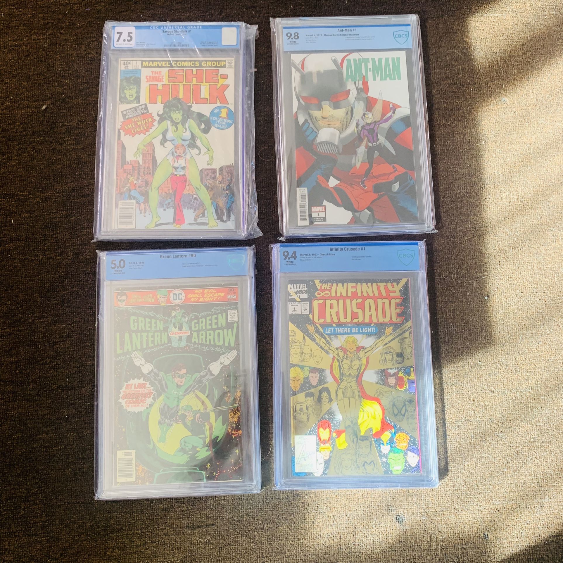 Comic Slabs Lot