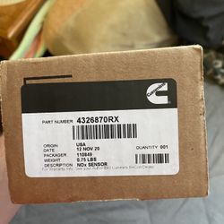 Cummins Nitrogen Oxide Sensor