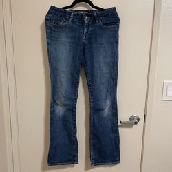 Lucky Brand Womens Bootcut Jeans Size 0/25 Low Rise Medium Blue Wash Denim Pants