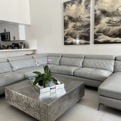 Large Sectional Grey