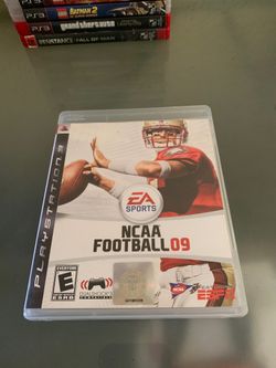 NCAA football 09 PS3