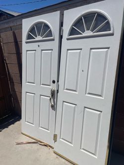 $100 2 Exterior doors 30x80 each