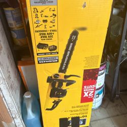 Dewalt 16” Chainsaw / 6ah 60v 