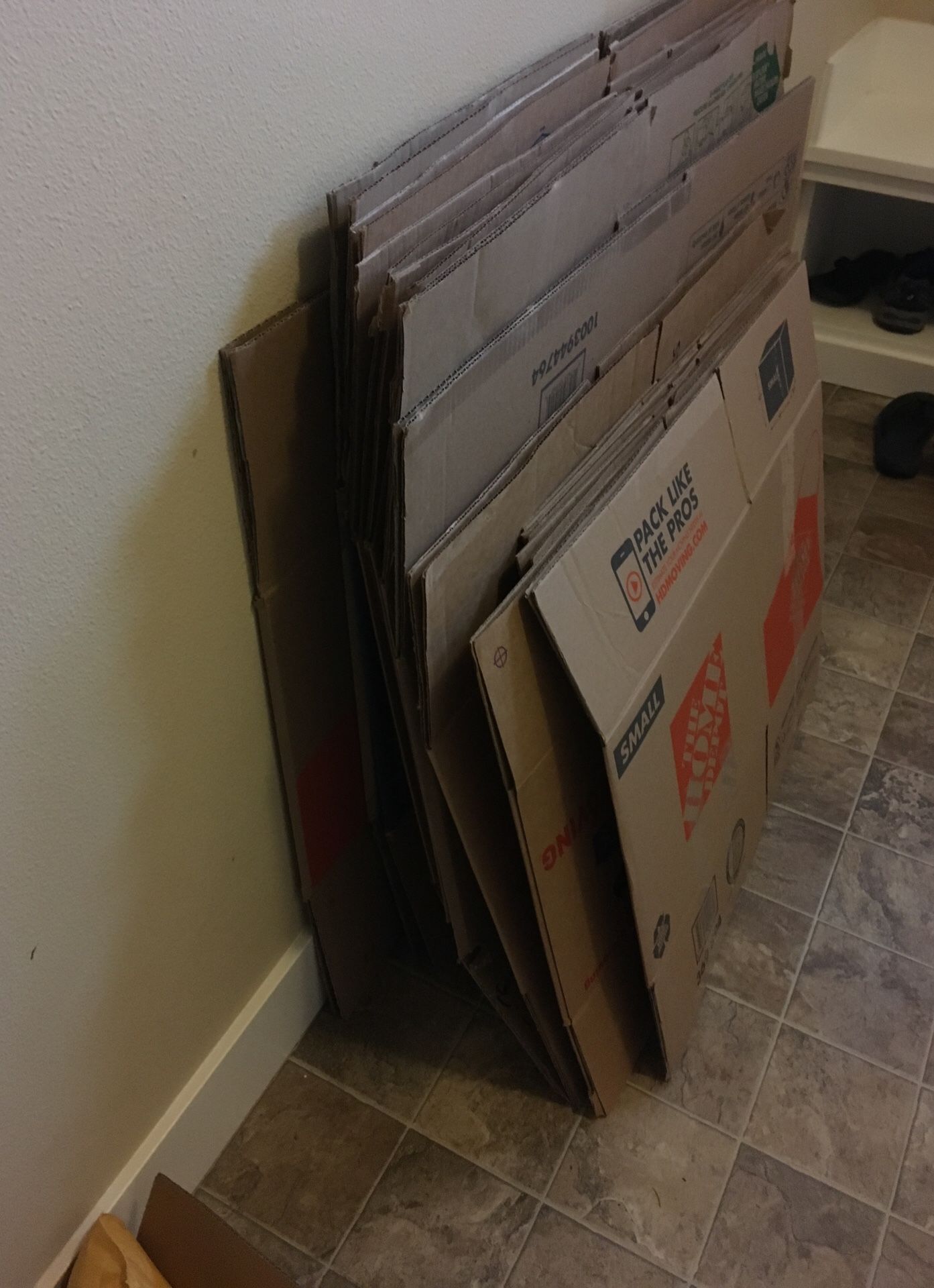 13 Free moving boxes