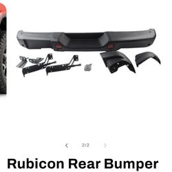 2018+ Jeep Rubicon Rear Bumper