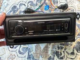 Kenwood Bluetooth Car Stereo w/ Jeep Wrangler TJ Wiring Harness & Dash Bezel – Ready to Install