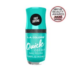 L.A Colors Quick Color Fast Drying Nail Polish - GREEN - CNL 317 SNAPPYo