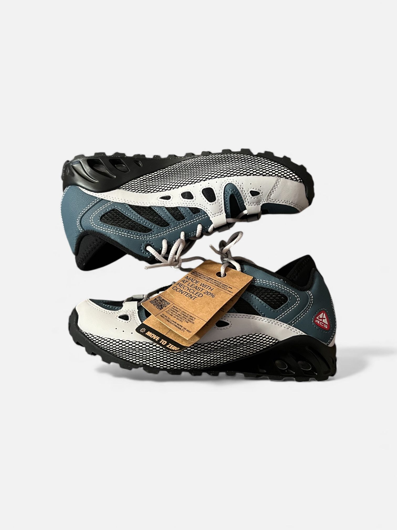 Nike ACG Air Exploraid Mens Size 6 = Women's Size 7.5 Grey Black FJ1920-001 NWB