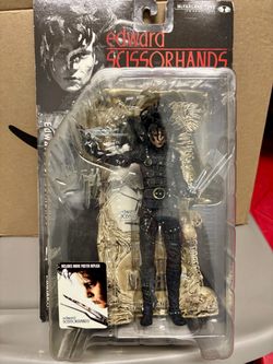 Edward Scissorhands McFarlane Toys Collectible Figure with Poster
