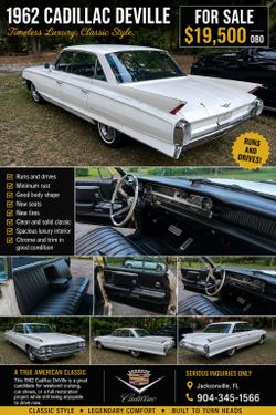1962 Cadillac DeVille