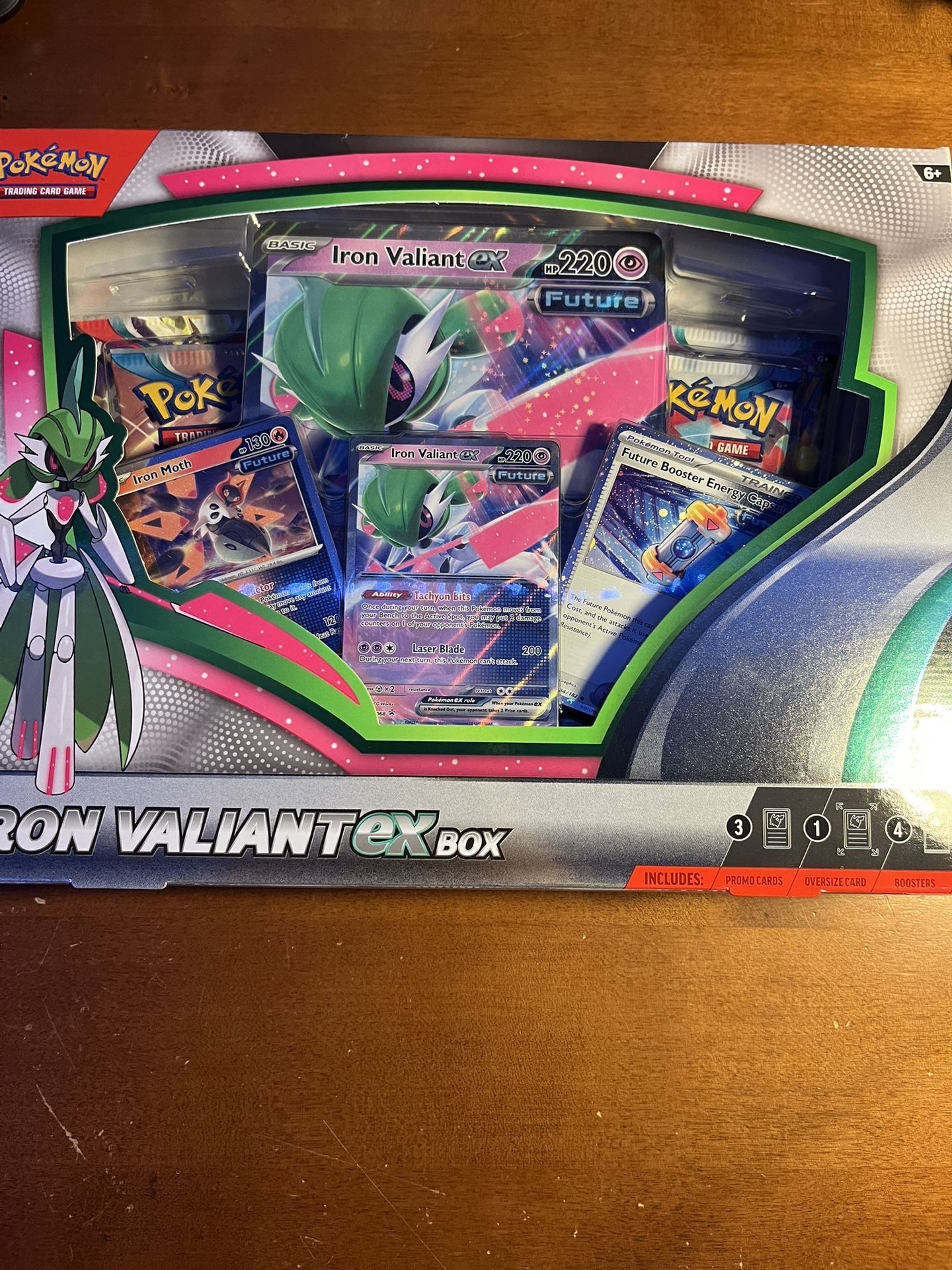 Pokémon Iron Valiant Ex Box