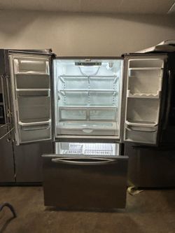 Stainless Steel Kitchen Aid Refrigerator