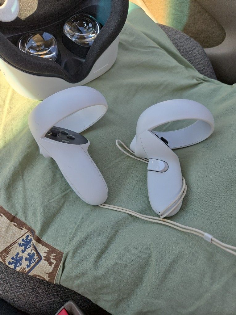 Meta Quest 2 Headset and Controllers