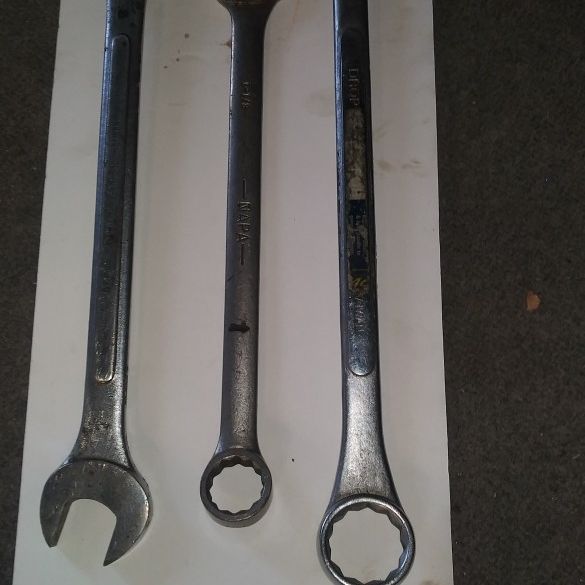 3 Heavy duty And Extra Long Crescent Wrenchs
