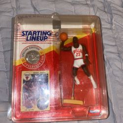  RARE Vintage Michael Jordan NBA Chicago Bulls Basketball 1991 Starting Lineup Figure . Condition is New 