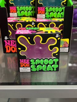 🔥VIRAL & ULTRA SUPER RARE - NeeDoh Sploot Splat - Green, Blue And Purple
