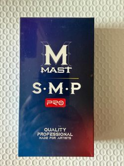 Mast Tattoo Pro SMP 0801RL Tattoo Cartridge Needles 0.25mm 1 Round Liner for Permanent Makeup & Scalp, 20PCS Anti-Backflow Membrane, Individually Seal
